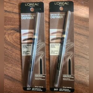 2 NIB L'Oreal Brow Stylist Definer - Ash Brown